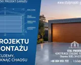 Nowoczesny garaż z poddaszem, projektowany i budowany przez Stal-Projekt. Od projektu do montażu, bez chaosu.