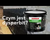 Czarny, emulsyjny dysperbit na fundamentach, chroniący przed wilgocią. Pojemnik z produktem marki Jurga.
