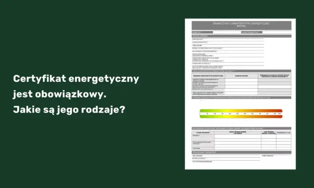 Świadectwo charakterystyki energetycznej budynku to dokument, który określa zapotrzebowanie na energię.