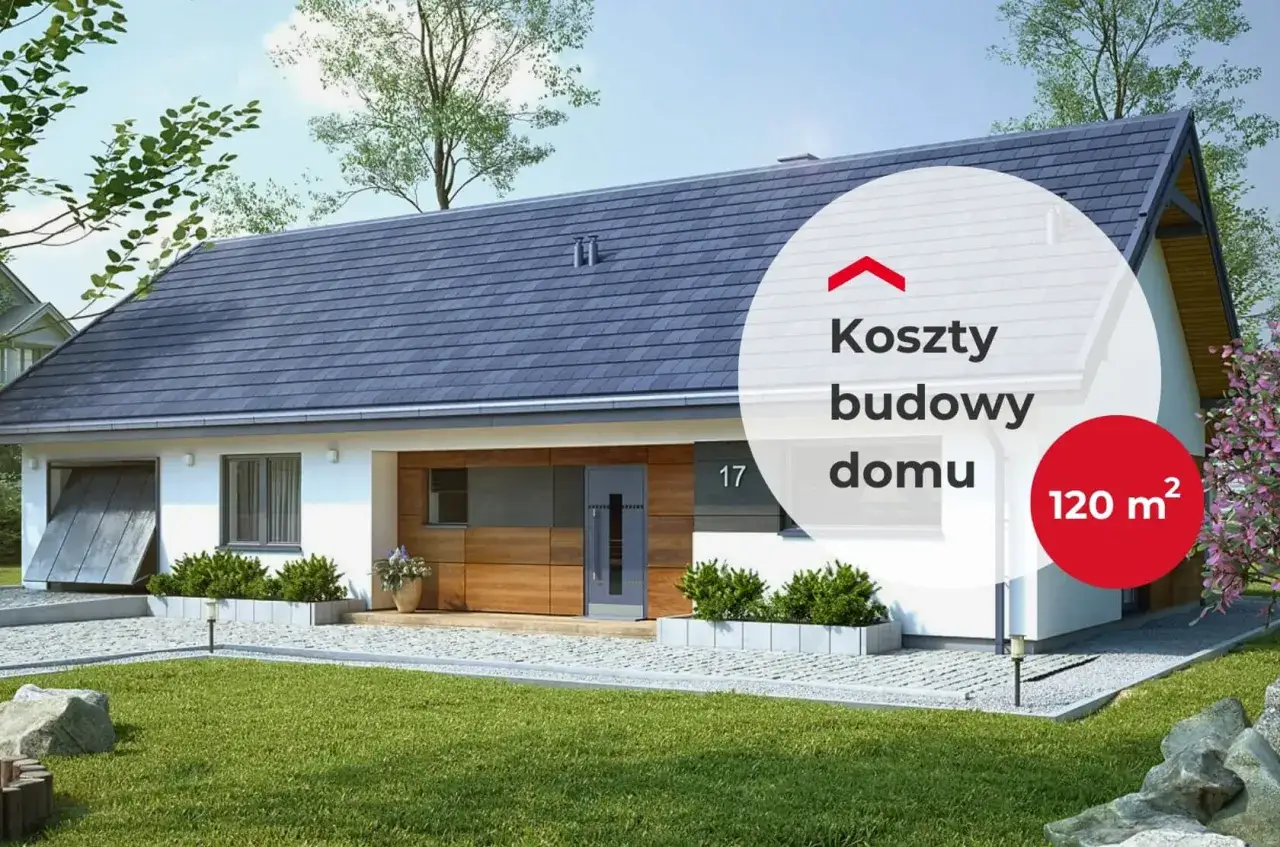 Nowoczesny, tani dom 120m2 z garażem i drewnianą elewacją. Idealny dla rodziny.